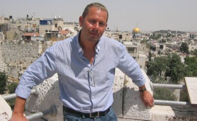 "Mein Vater war im Gefängnis" - Marko Martin ist ein Weltenbummler, hier auf einer Reise in Israel, das fast seine zweite Heimat ist.