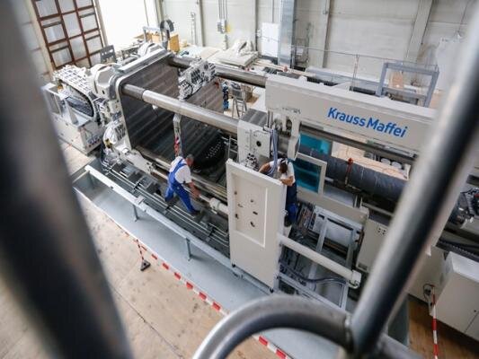Merge-Maschine wird an TU Chemnitz aufgebaut - 