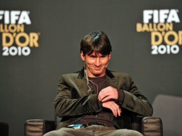 Messi ist Weltfußballer des Jahres 2010 - Der Argentinier Lionel Messi wurde zum Weltfußballer des Jahres 2010 gewählt