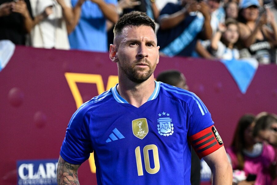 Messi überragt bei letztem Test vor Copa América - Traf gegen Guatemala doppelt: Argentiniens Superstar Lionel Messi.