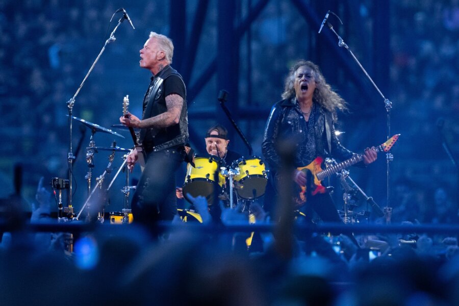 Metallica tritt an zwei Tagen im Videospiel Fortnite auf - Metallica-Auftritt im Olympiastadion in München.