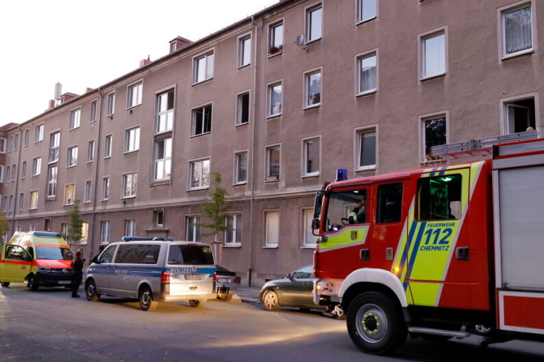Mieterin stirbt in verqualmter Wohnung in Chemnitz - 