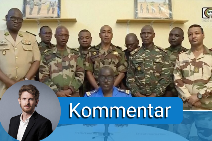 Militärputsch im Niger: Die Dinge wiederholen sich - Tobias Heimbach über den Militärputsch im Niger.