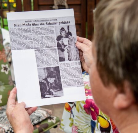 Milkauerin näht mehr als 1500 Kleider - Bereits 1962 hatte die Presse über die damals "junge Meisterin Gisela" und über die PGH "Elegant" berichtet. 