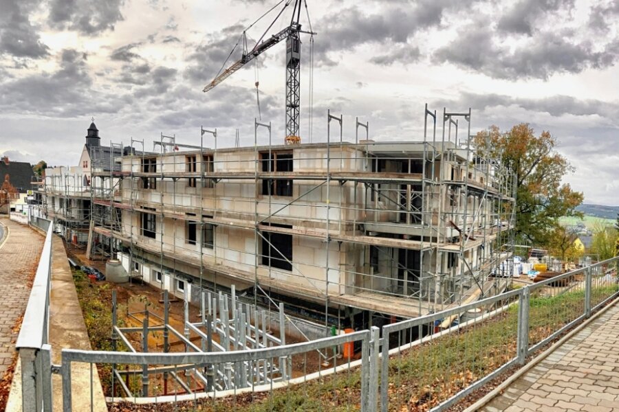 Millionenprojekt: Wohnpark in Bernsbach nimmt Form an - 