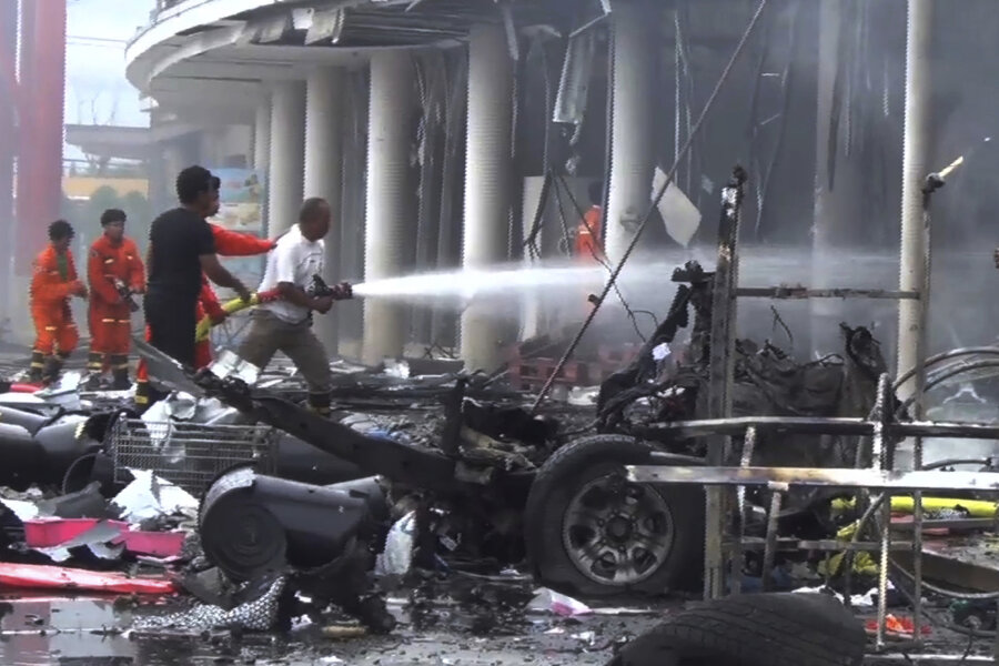 Mindestens 56 Verletzte bei Anschlägen im Süden Thailands