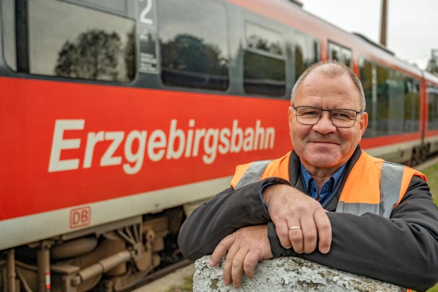 Mister Erzgebirgsbahn nimmt Abschied - Eisenbahner mit Herz und Seele: Lutz Mehlhorn.