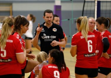 Mit altem Ziel in die neue Saison - Trainer Sascha Grieshammer will die Lichtensteiner Volleyballerinnen auch in dieser Saison wieder zum Klassenerhalt führen. Gibt es die ersten Punkte schon am Samstag in Chemnitz? 