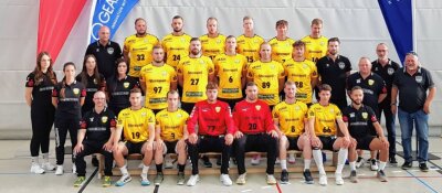 Mit dieser Mannschaft will der SV Oberlosa den Aufstieg packen - Der SV 04 Plauen-Oberlosa hat seinen Kader erneut verstärkt. Das Team gilt in der Mitteldeutschen Handballoberliga als Topfavorit. 