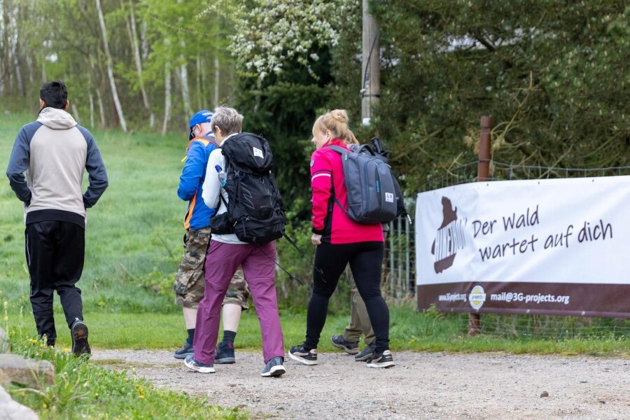 Mit einem Lächeln ins Ziel: Wandermarathon um den Tharandter Wald begeistert über 200 Sportler - 222 Wanderer beendeten den Rundgang um den Tharandter Wald.