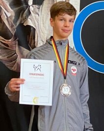 Mit neuen Eindrücken zurückgekehrt - Dustin Striesche sicherte sich in Thüringen Bronze. 
