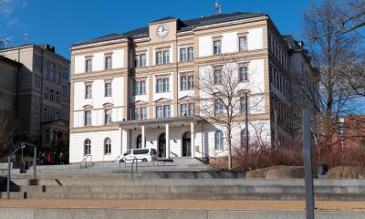 Mittweidaer Hochschule unterrichtet in Präsenz - Das Hauptgebäude der Hochschule Mittweida.