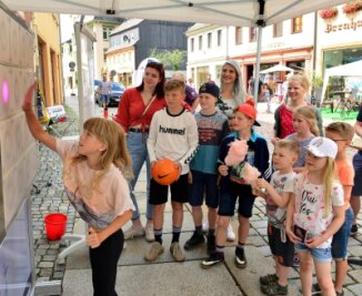 Mittweidaer Shoppingtage laden zum Bummeln und Genießen ein - Für die Jüngsten haben die Veranstalter wie im Vorjahr entlang der Innenstadtmeile wieder einen Wettkampf organisiert. 