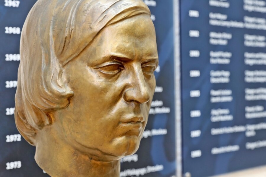 Was war der Auslöser für den Tod Schumanns? Hier die Büste in seinem Zwickauer Geburtshaus. 