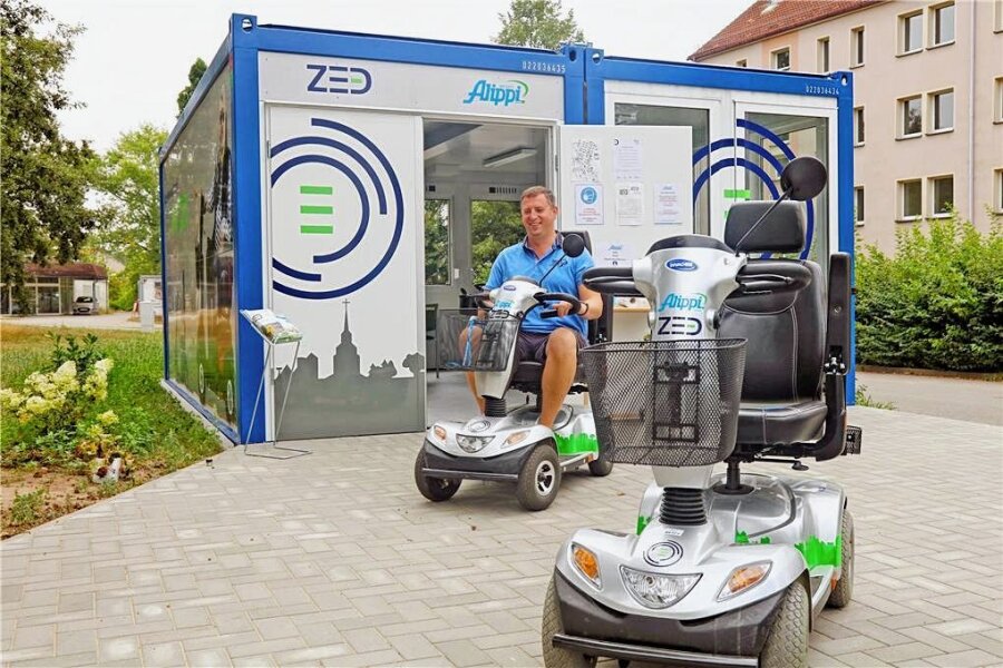 Mobilitätsstation in Zwickau-Marienthal steht jetzt Modell für andere Städte - Seit drei Jahren gehören die Elektroflitzer in Marienthal zum Alltag. 