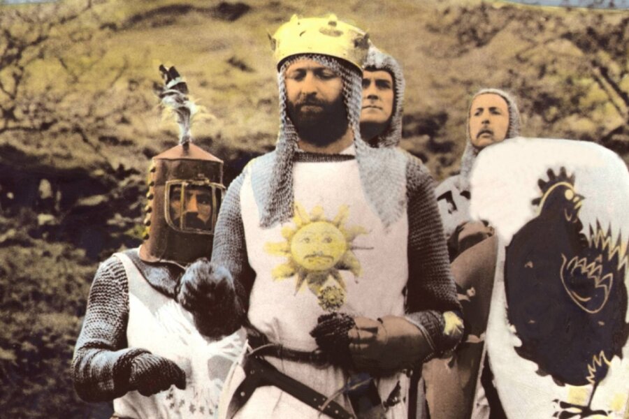 Monty-Python-Film wird auf Burg Schönfels gezeigt 