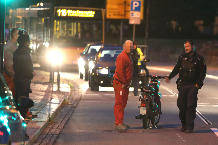 Mopedfahrer bei Unfall in Gersdorf verletzt - 