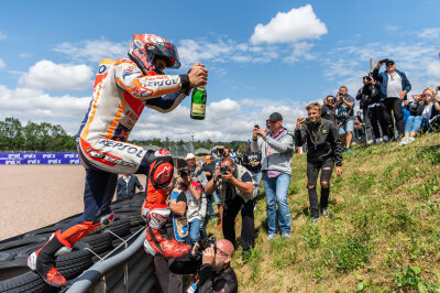 MotoGP: Marc Marquez triumphiert erneut am Sachsenring - Am Sachsenring erneut nicht zu stoppen: Marc Marquez.
