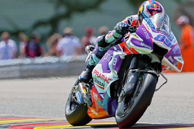 MotoGP mit 360 Sachen über den Asphalt: Die gefährliche Jagd nach dem Topspeed - Jorge Martin, der im Vorjahr auf dem Sachsenring Sechster wurde, ist Topspeed-Rekordhalter in der MotoGP. 