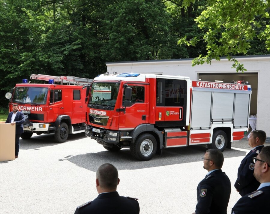 Motorisierter Zuwachs für die Feuerwehr - Die Feuerwehr in Hohenstein-Ernstthal wächst.