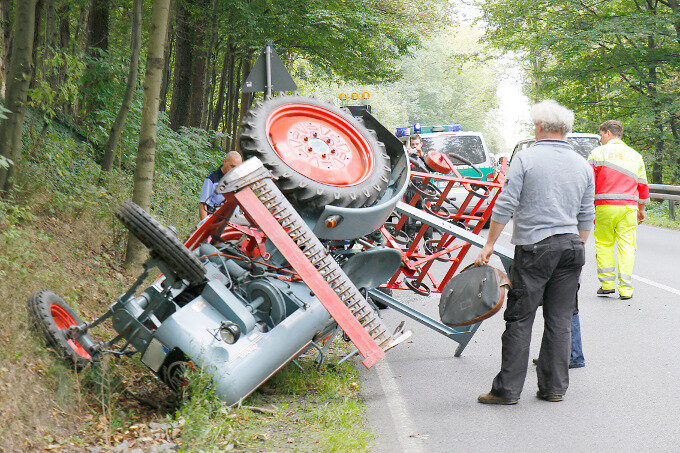 Traktorunfall
