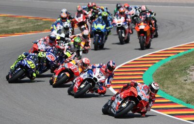 Motorrad-WM bleibt bis vorerst 2021 auf dem Sachsenring - Eine Rennszene aus dem vergangenen Jahr.