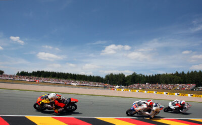 Der Motorrad Grand Prix findet auch 2012 auf dem Sachsenring statt. 