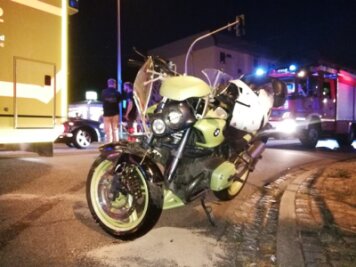 Motorradfahrer bei Unfall auf Fürstenstraße schwer verletzt - Der Unfall ereignete sich auf der Fürstenstraße in Chemnitz.