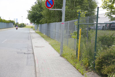 Motorradfahrer in Chemnitz tödlich verunglückt - 