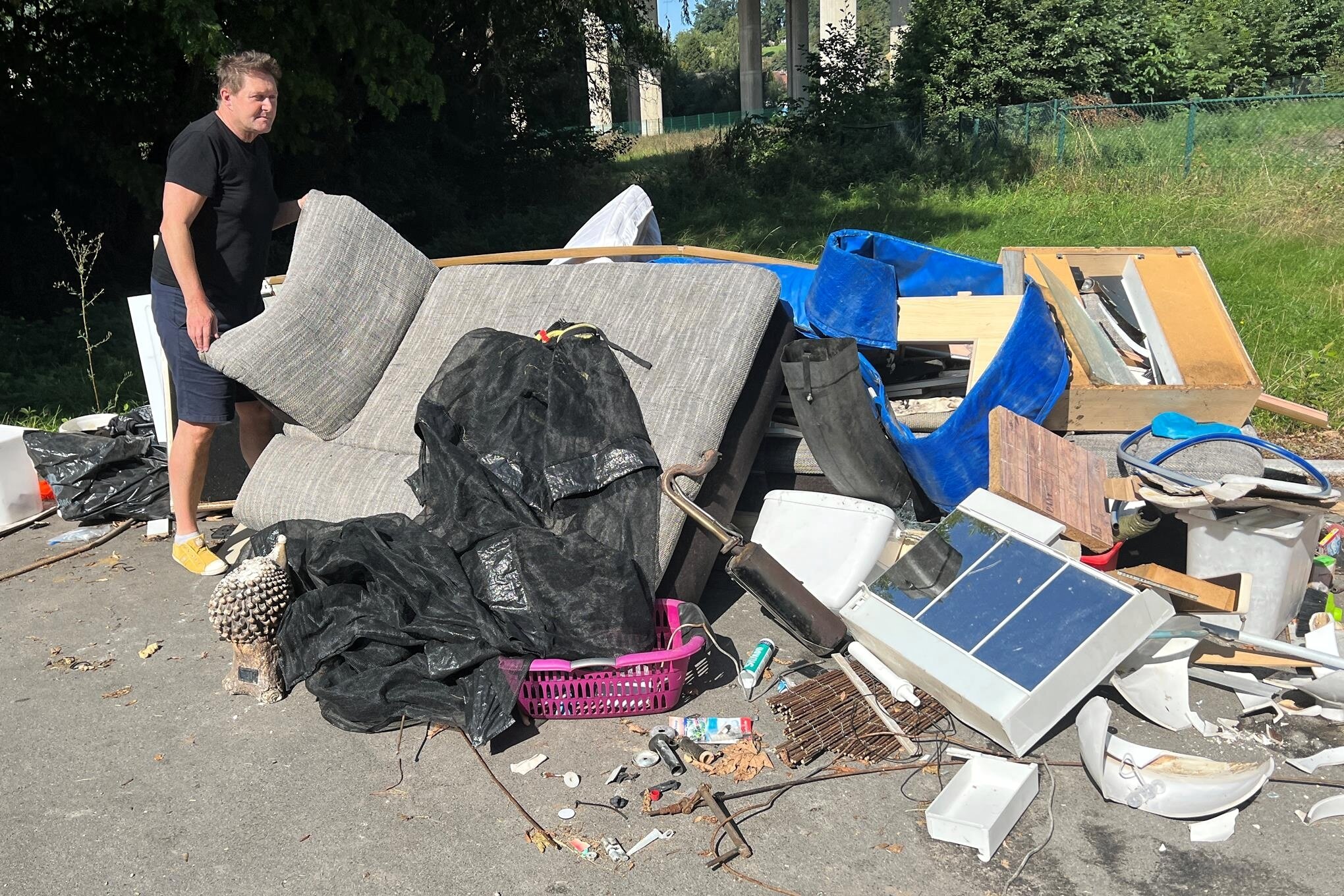 Müllberg: Crimmitschau stößt bei Suche nach Verursacher auf heiße Spur