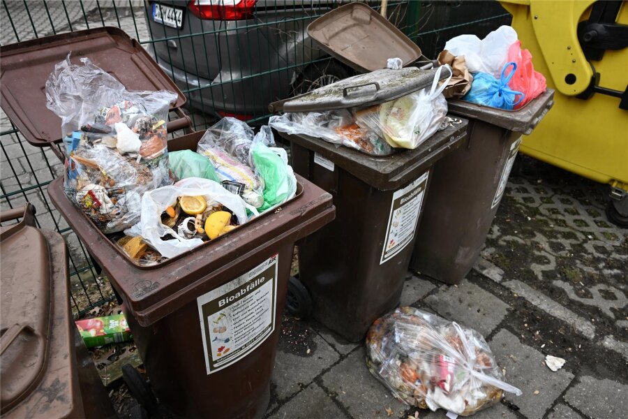 Müllentsorger lernen aus Kritik: Warum die neuen Abfall-Touren im Vogtland eher starten - Übervolle Mülltonnen im Januar sollen vermieden werden. Deshalb beginnt der neue Tourenplan schon November.