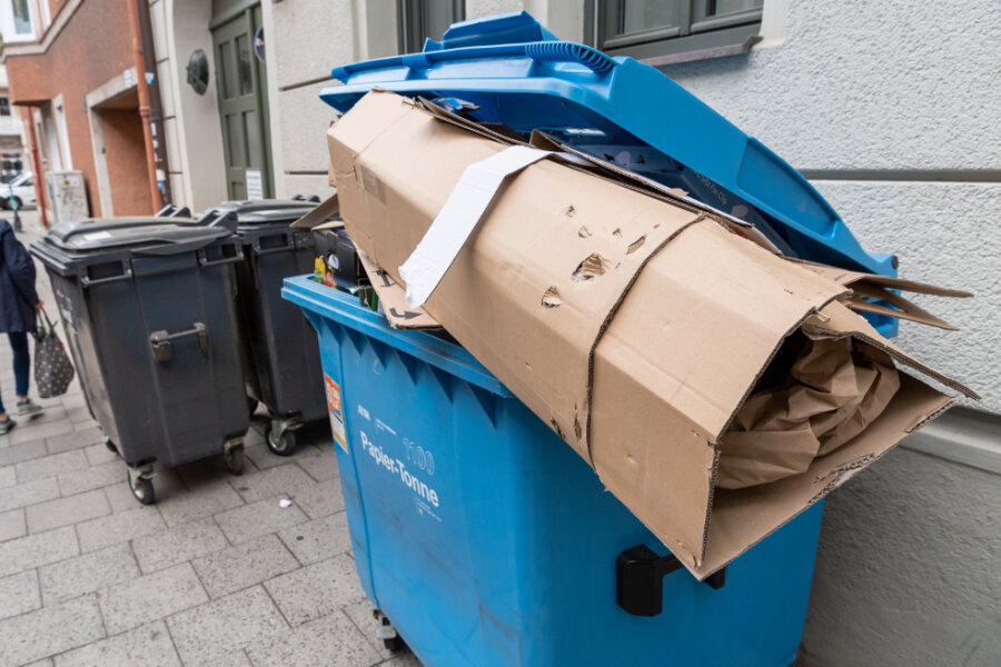 Müllgebühr steigt ab nächstem Jahr in Mittelsachsen 