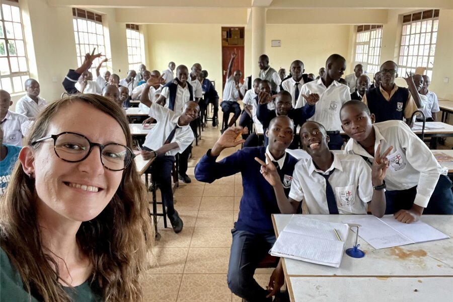 Mülsnerin freut sich: Aus der Heimat kommt Hilfe für Kinder in Kenia - Meike Wagner, die in Zwickau und Mülsen aufgewachsen ist, lebt und arbeitet in Kenia.