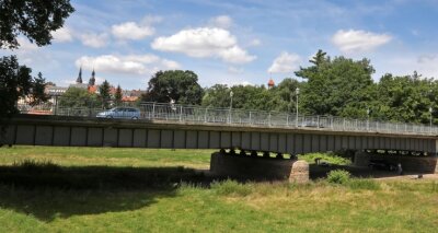 Muldenbrücke: Erste Varianten im Gespräch - Die Muldenbrücke in Waldenburg wurde 1938 gebaut.