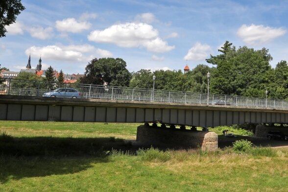 Die Muldenbrücke in Waldenburg wurde 1938 gebaut.