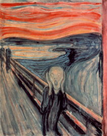 Munch, Marx und vielleicht auch Frida: Was in den Kunstsammlungen Chemnitz 2025 los ist - "Der Schrei" von 1893 ist das berühmteste Bild von Edvard Munch. Es gibt mehrere Varianten davon. Chemnitz versucht, eine im Kulturhauptstadtjahr zu zeigen. 