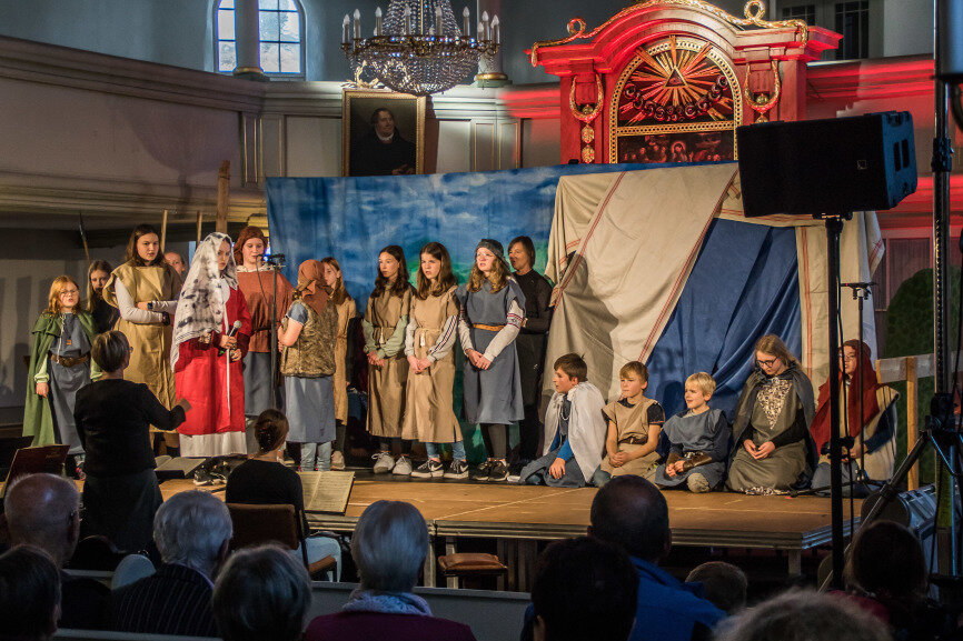 Musical für Kinder: "David und Jonathan" in der Stadtkirche Olbernhau - 