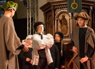 Musical zu Luther wird erneut aufgeführt - Das Musical "Mönsch Martin!" wird am Sonntag aufgeführt. 