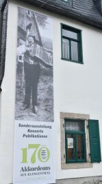 Musikalisches Jubiläum ohne internationale Solisten - Zum Jubiläum "170 Jahre Akkordeons aus Klingenthal" präsentiert dasMusik- und Wintersportmuseum noch bis zum 30. April eine Sonderausstellung, die auch in die Zukunft schaut. 