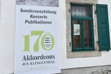 Zum Jubiläum "170 Jahre Akkordeons aus Klingenthal" präsentiert dasMusik- und Wintersportmuseum noch bis zum 30. April eine Sonderausstellung, die auch in die Zukunft schaut. 