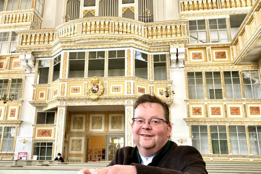 Musiksommer unter speziellen Vorzeichen - Matthias Schubert, Kirchenmusikdirektor von "St. Georgen" in Schwarzenberg, freut sich ab 12. Juli auf einen weiteren Musiksommer. 