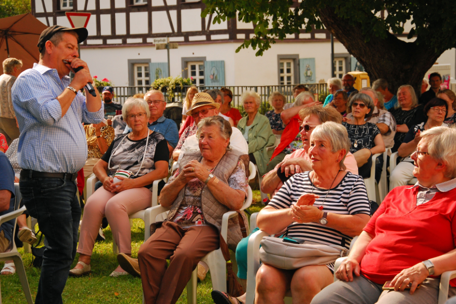 Musikstars bei Open Air in Wiedersberg gefeiert - 