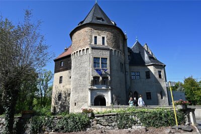 Mutmaßlicher Einbrecher versteckte sich im Gebüsch: Polizeieinsatz im Schloss Reinsberg - Die Polizei ermittelt nach einem Einbruch in Schloss Reinsberg (Bild vom Denkmaltag 2023.