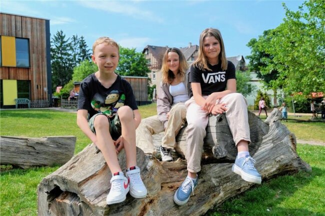 Nach 10 Jahren: Wiedersehen im Bauzimmer einer Crimmitschauer Kita