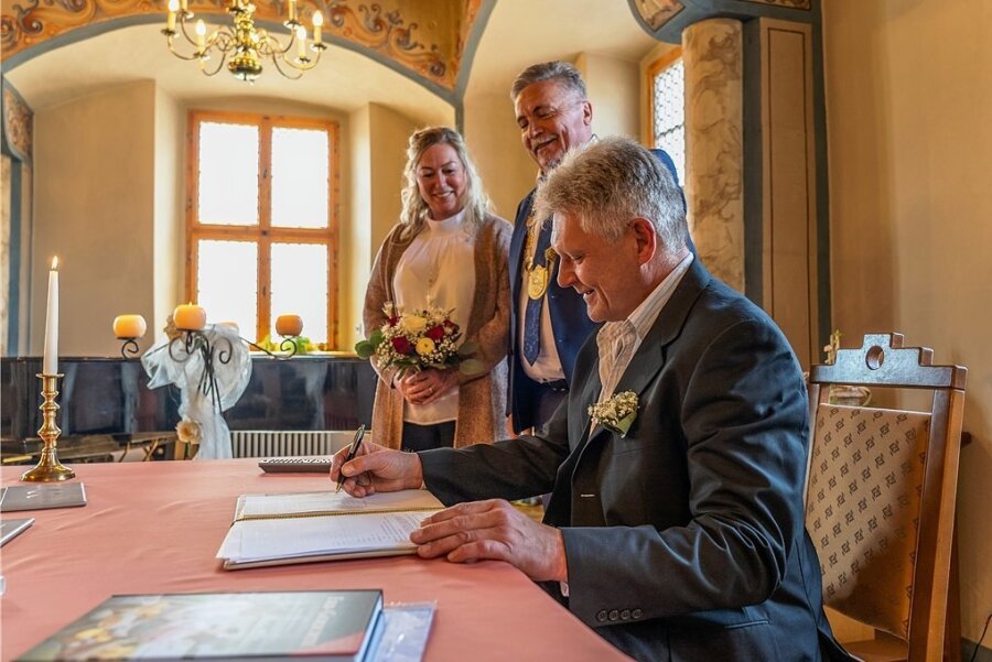 Nach 30 Jahren wilder Ehe: Sylke Otto hat Ja gesagt - Sylke Otto und Ronald Grund sind jetzt verheiratet.