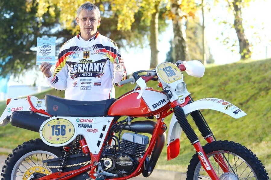 Ole Fleischer reist von Italien über Gelenau nach Spanien. Er will Classic-Europameister werden.