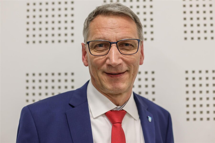Nach der Stadtratswahl in Flöha: Wie Volker Holuscha das Ergebnis sortiert - Volker Holuscha, Oberbürgermeister der Stadt Flöha