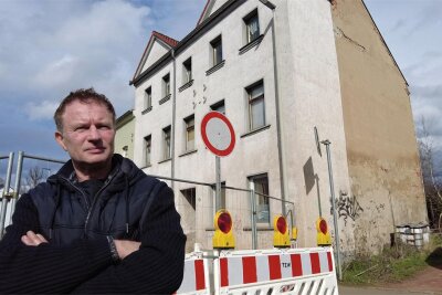 Nach erzwungenem Hausabriss in Zwickau: Fischzüchter hat Insolvenz angemeldet - Im Frühjahr hatte die Stadt verfügt, dass Michael Günnel sein Haus an der Olzmannstraße nicht mehr betreten darf. Kurz darauf wurde das Gebäude schließlich abgerissen.