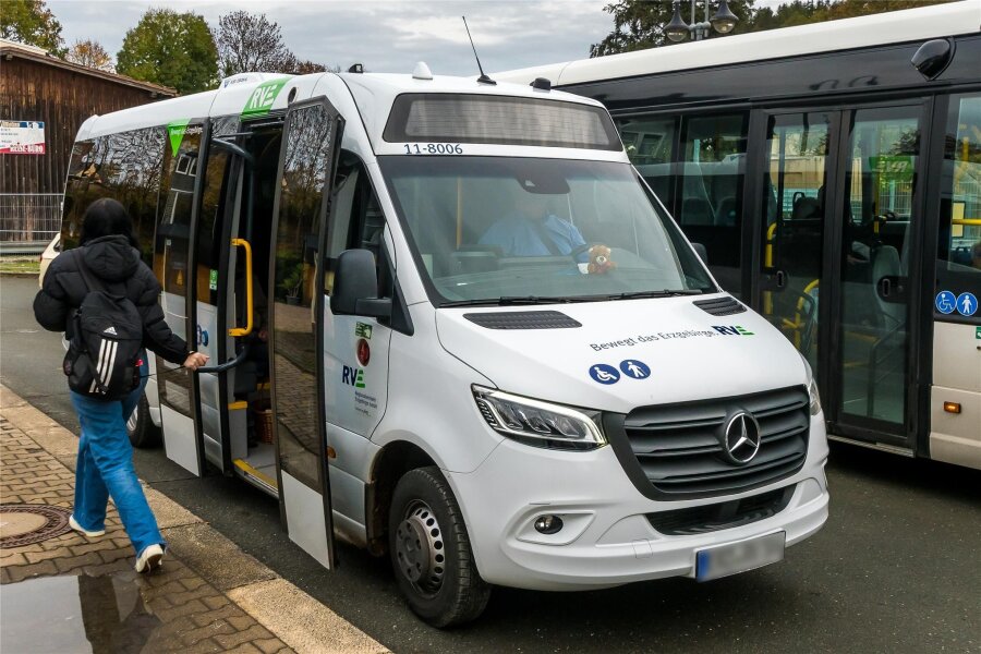 Nach langem Hin und Her: Olbernhau will 2025 Ortsbus einführen - In Gelenau gibt es bereits seit Jahren einen Ortsbus – und das durchaus erfolgreich.