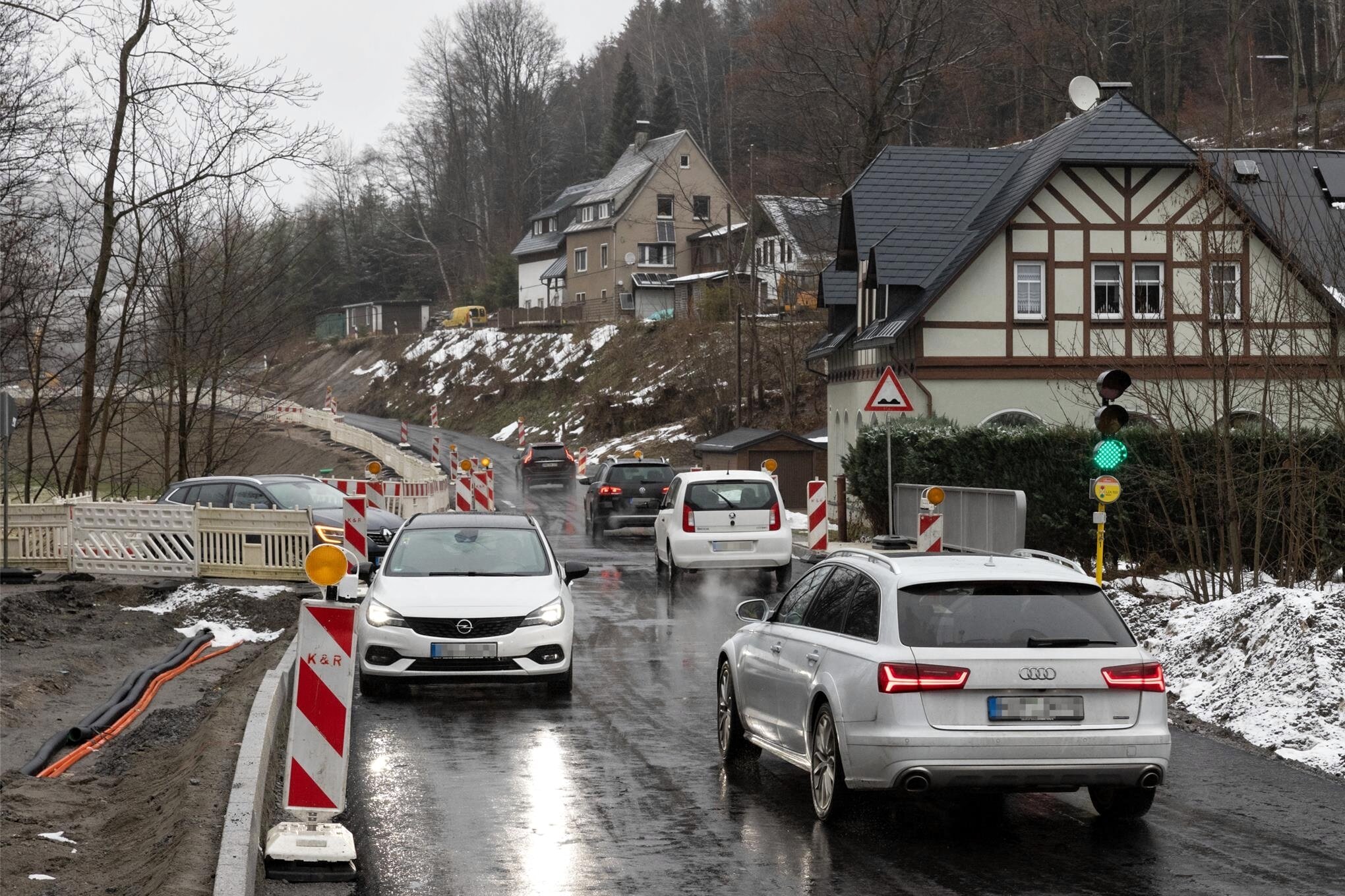 Nach Langer Vollsperrung: S 266 Zwischen Cranzahl Und Neudorf Wieder Offen